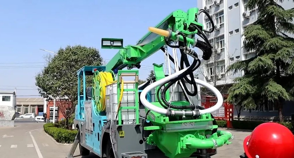 耿力GHP3515F濕噴臺車(chē)—混凝土濕噴臺車(chē)